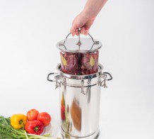 Установить одну или несколько прижимных кассет в автоклав Прижимные кассеты в автоклаве